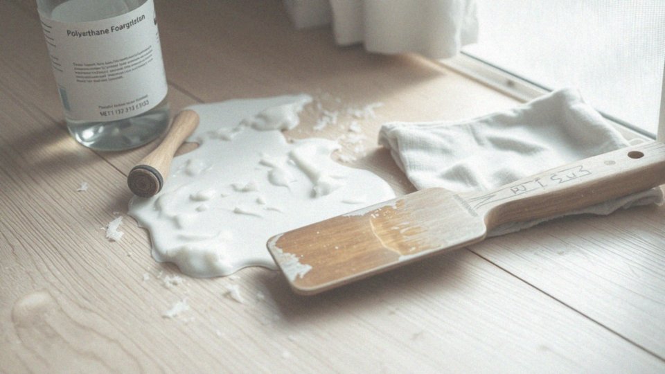 Jak radzić sobie z uporczywymi plamami pianki montażowej?