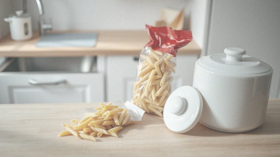 Dlaczego makaron nie powinien być przechowywany w temperaturze pokojowej?