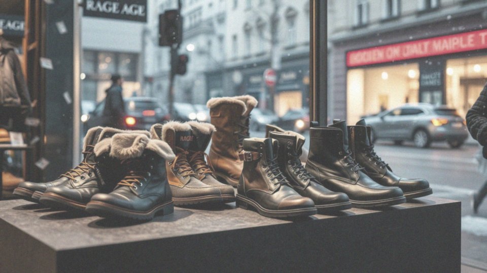 Jakie opcje butów męskich są dostępne na zimę?