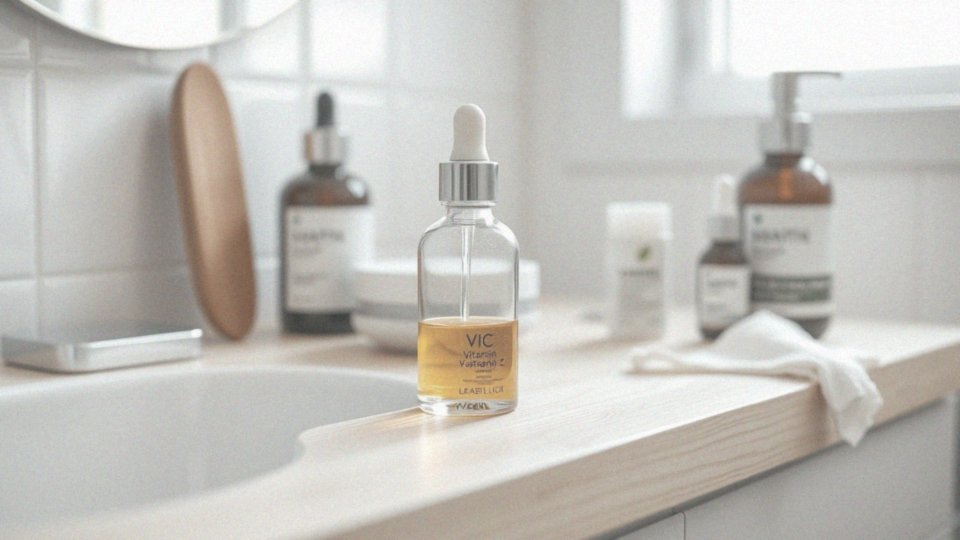 Jakie są długu i krótko terminowe efekty stosowania serum z witaminą C?