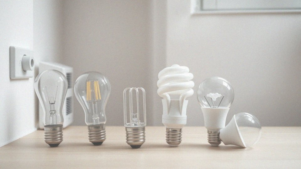Jakie są różnice w efektywności energetycznej między różnymi żarówkami?
