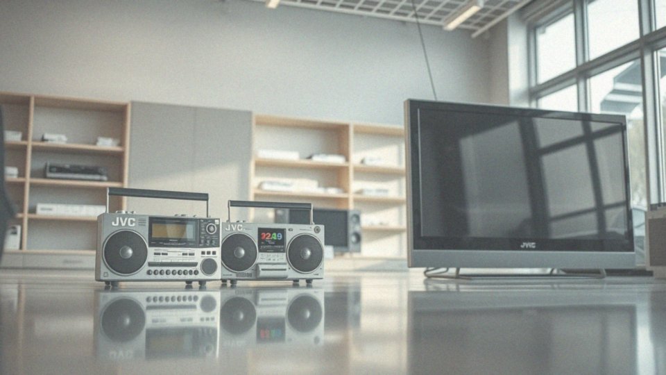 Co wyróżnia JVC jako japońską firmę na rynku elektroniki?