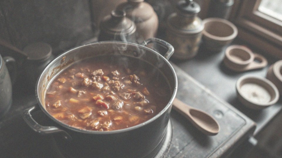 W jaki sposób koncentrat pomidorowy wpływa na zagęszczenie gulaszu?