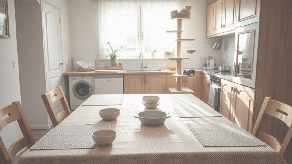 Jak oduczyć kota wskakiwania na stół?