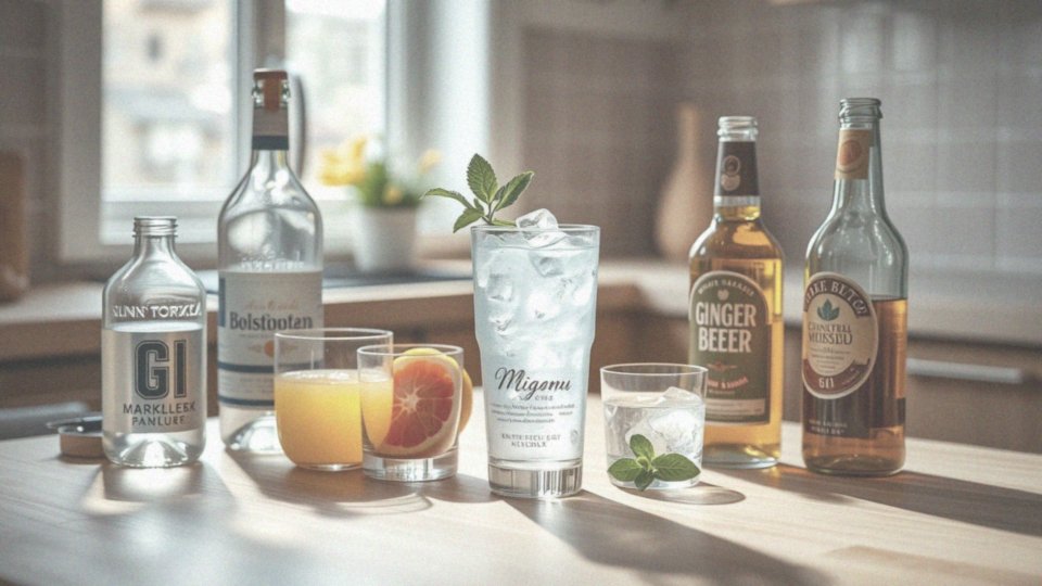 Jakie są alternatywy dla toniku w drinkach z ginem?
