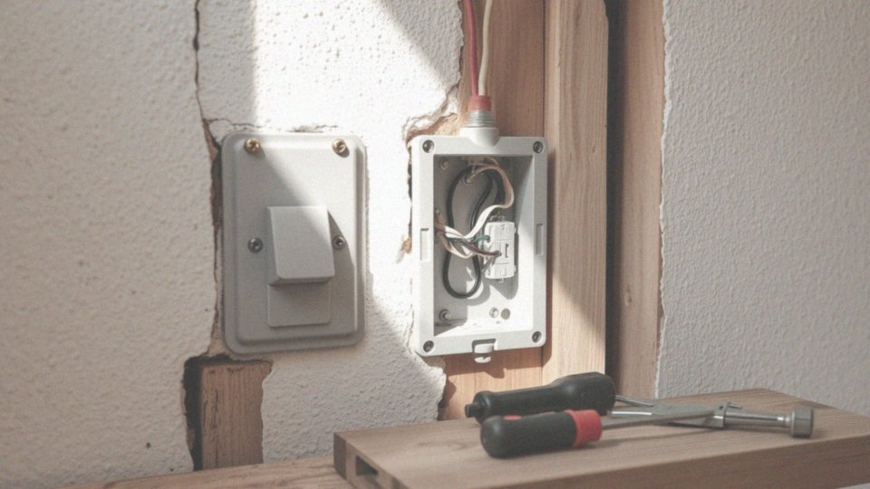 Jakie są etapy montażu włącznika schodowego?