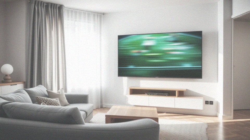 Jakie są optymalne ustawienia telewizora do oglądania sportu?