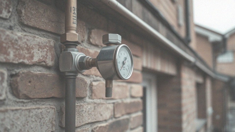 Jakie urządzenia kontrolują ciśnienie w instalacjach gazowych?