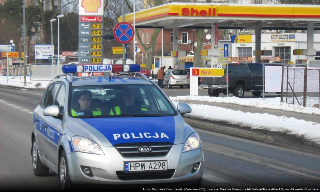 Driftowanie na parkingu: poważne konsekwencje finansowe dla młodego kierowcy w Piasecznie